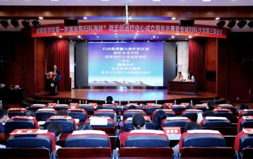 成醫(yī)附院舉辦婦科海扶微無創(chuàng)治療中心成立周年慶典暨香城婦科沙龍第三期會議